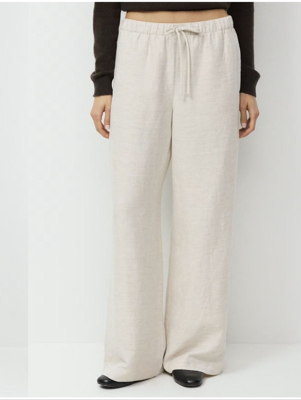 Aritzia Wilfred Free Lodge Linen Pant Size S
